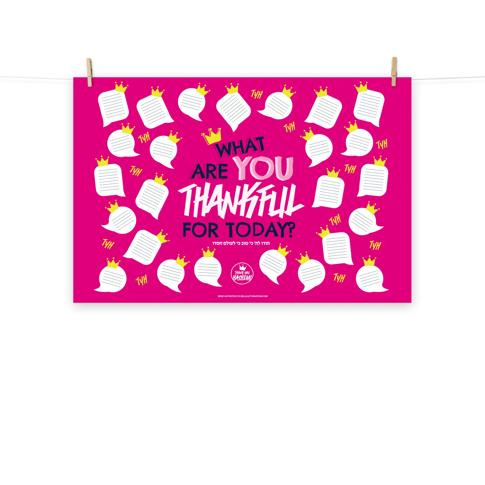 Thankful Poster [FREE file for Schools/Teachers email us] - Image 5